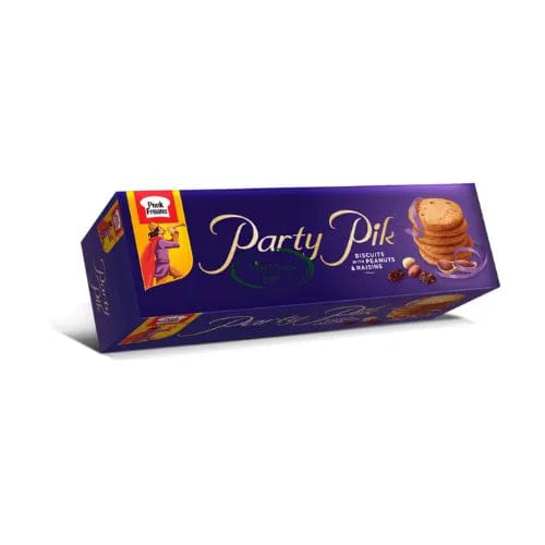 Party Pik Biscuits with Hazelnuts & Raisins – Crunchy Sweet Snack