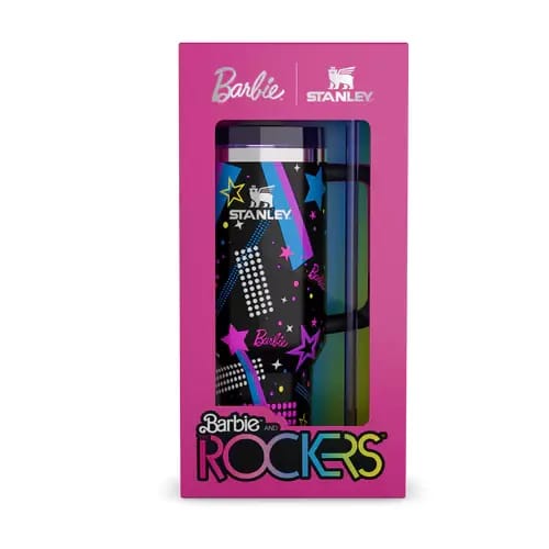 Barbie™ x Stanley Rockers Edition Tumbler – Retro Music Style Travel Mug