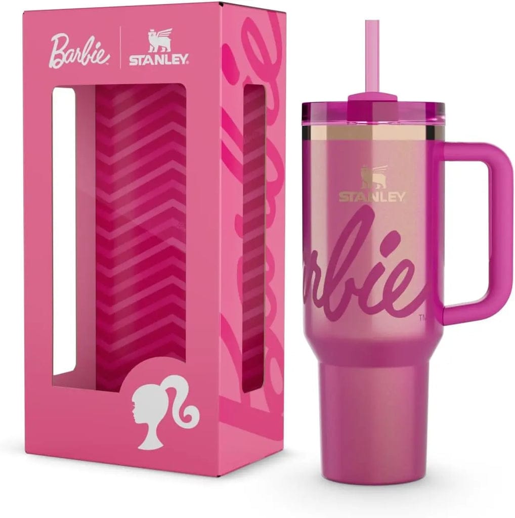 Barbie™ x Stanley Quencher H2.0 FlowState Tumbler – Iconic Pink Edition