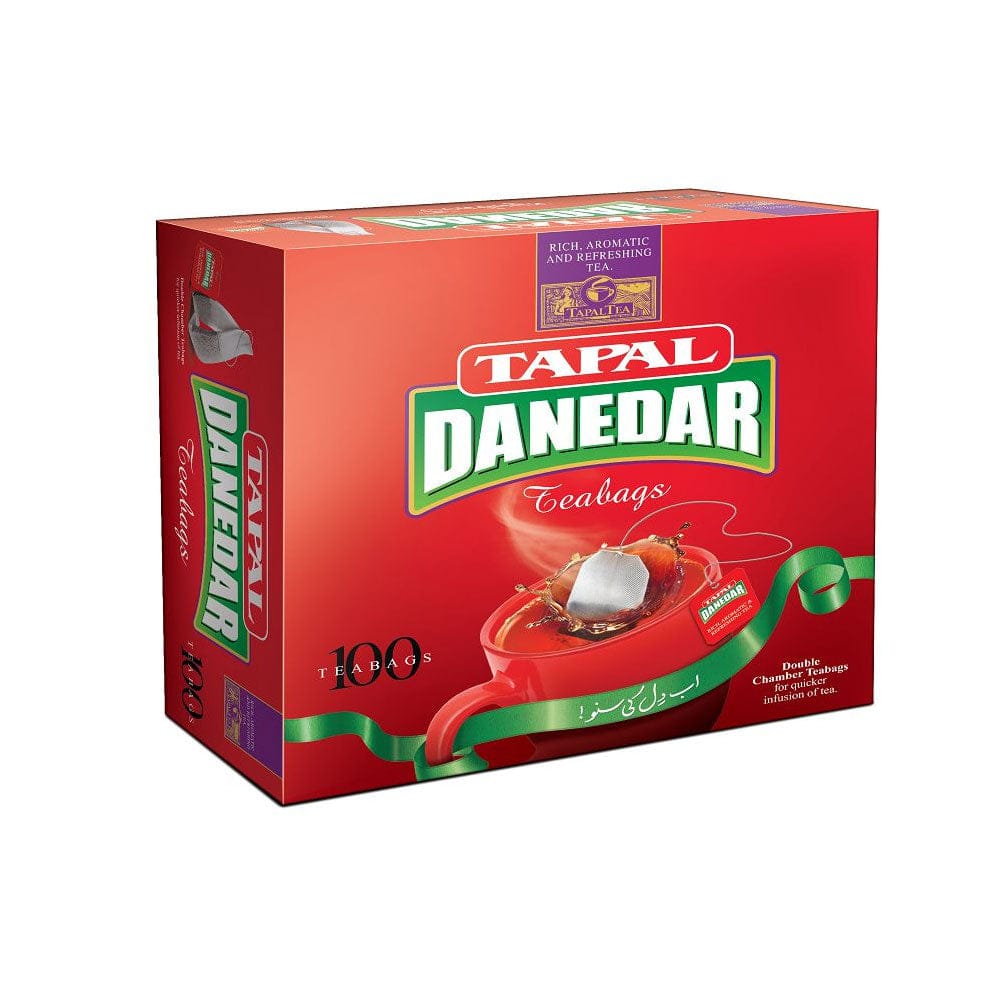 Tapal Danedar Black Tea Bags 100pcs – Premium Strong & Aromatic Pakistani Tea