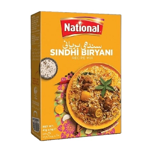 National Sindhi Biryani Masala 50gm – Authentic Spicy Pakistani Biryani Spice Mix