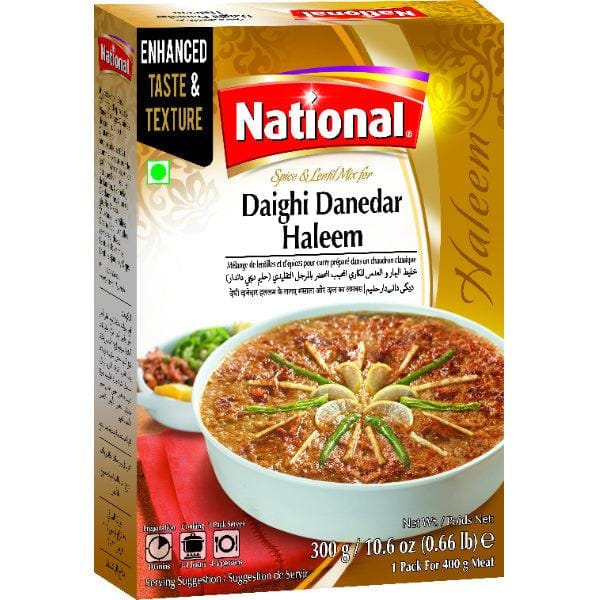 National Daighi Danedar Haleem Masala 300gm – Traditional Haleem Recipe Mix