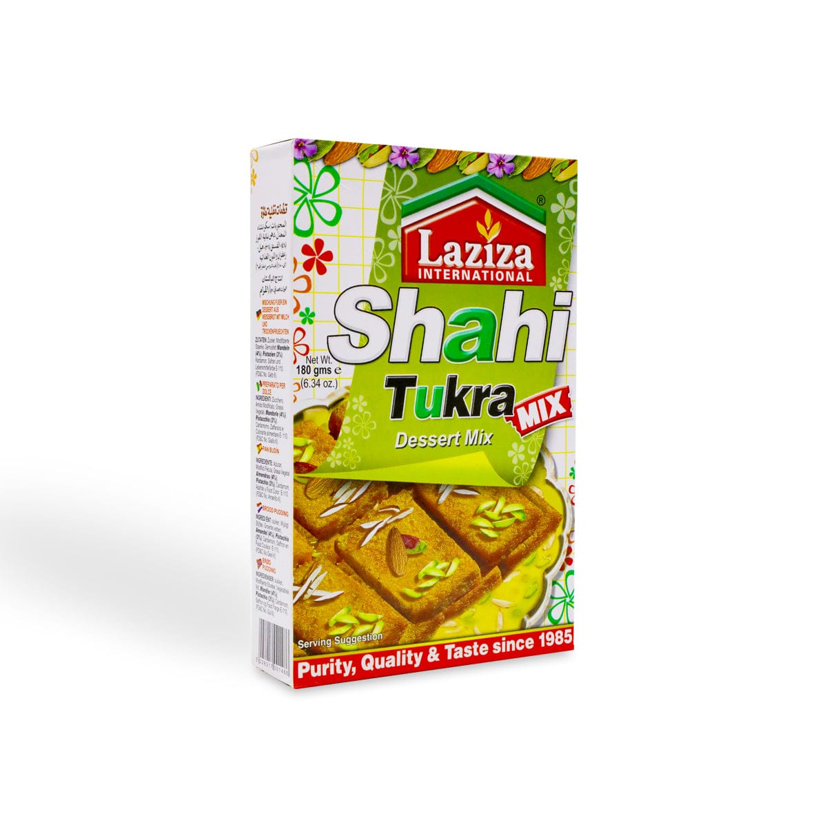 Laziza Shahi Tukra Mix Saffron Flavor 160gm – Traditional Dessert Mix