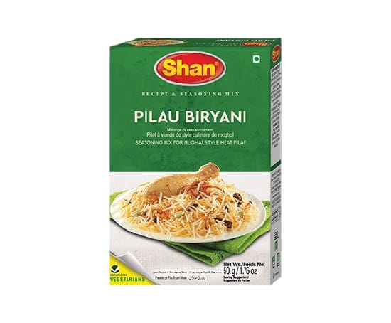 Shan Pilau Biryani Masala 50g – Aromatic Traditional Pilau & Biryani Spice Mix
