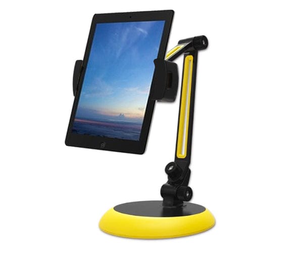 Yesido Adjustable Smart Tablet Holder Desk Stand for iPad & Tablets – 360° Rotating Aluminum Mount