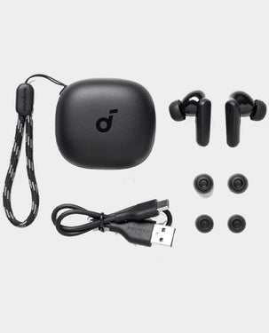 Anker Soundcore R50i True Wireless Earbuds | 30H Playtime, 10mm Bass Drivers, IPX5, Bluetooth 5.3 — Black