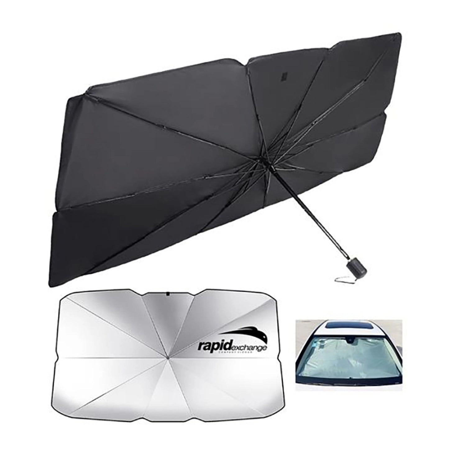 Brella Shield Car Windshield Sun Shade Umbrella | Fits All Cars | Qatar
