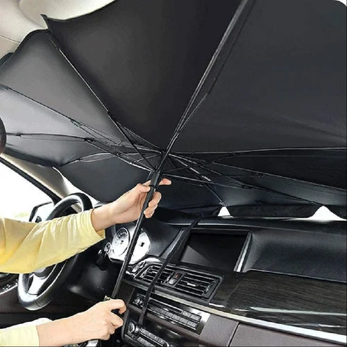 Brella Shield Car Windshield Sun Shade Umbrella | Fits All Cars | Qatar