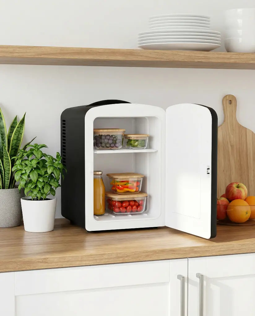 Green Lion GMF-75 and GMF-65 Mini Fridge 4L – Dual Power Cool & Warm Mode | Portable Car & Home Mini Refrigerator | Qatar