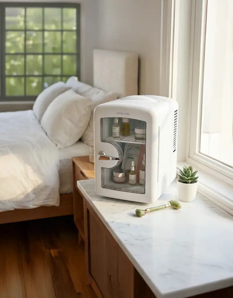 Green Lion GMF-75 and GMF-65 Mini Fridge 4L – Dual Power Cool & Warm Mode | Portable Car & Home Mini Refrigerator | Qatar