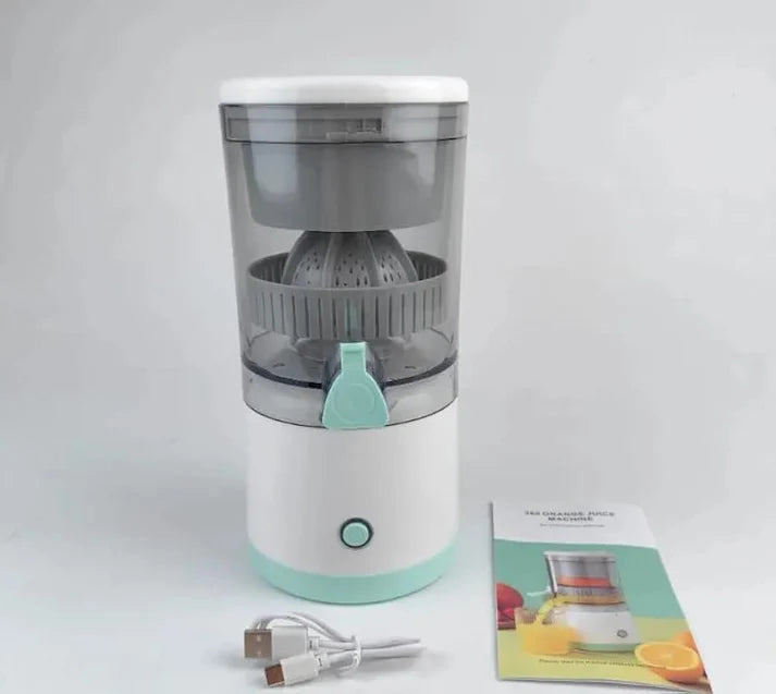 Portable Electric Citrus Juicer – USB Rechargeable Automatic Orange & Lemon Juice Extractor