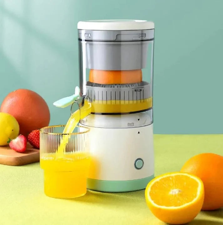 Portable Electric Citrus Juicer – USB Rechargeable Automatic Orange & Lemon Juice Extractor