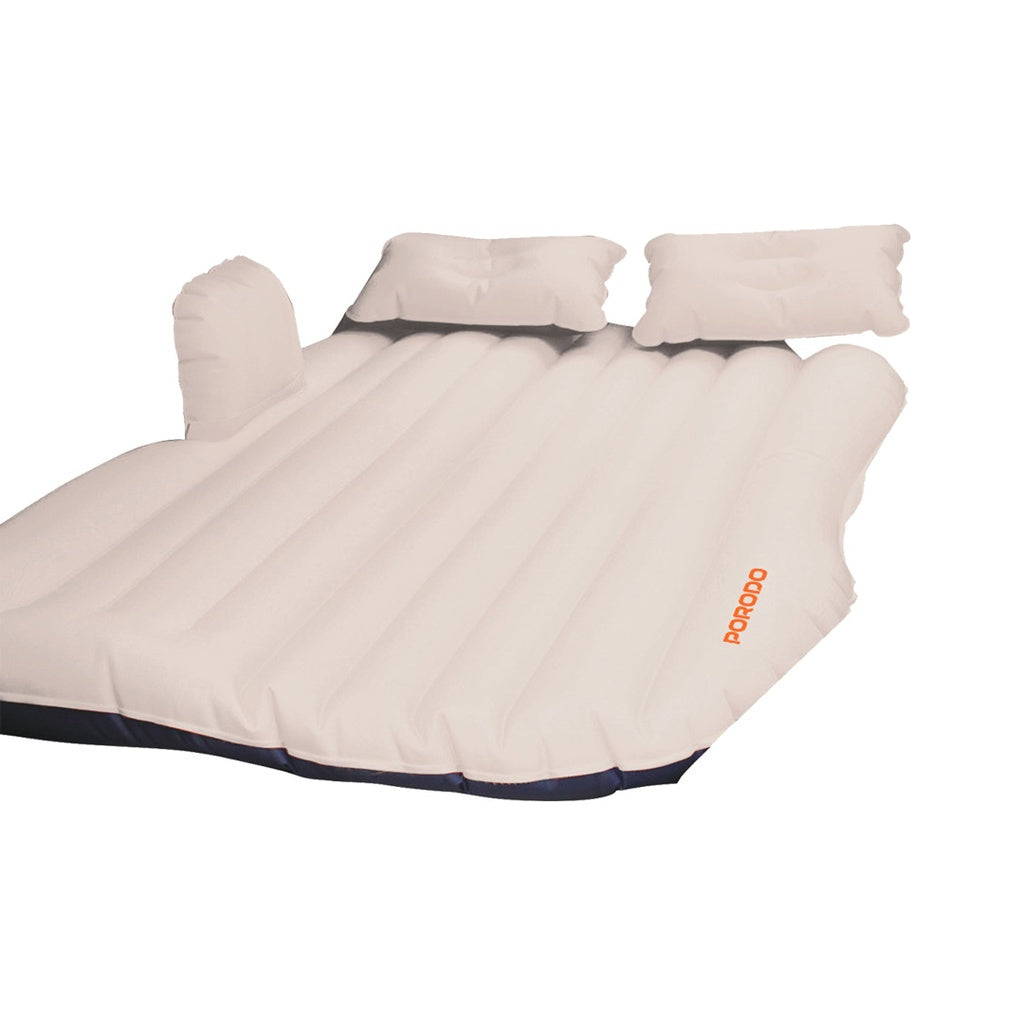Porodo Inflatable Car Mattress with Auto Pump – 200KG Capacity | Portable Travel Bed for SUV & Sedan