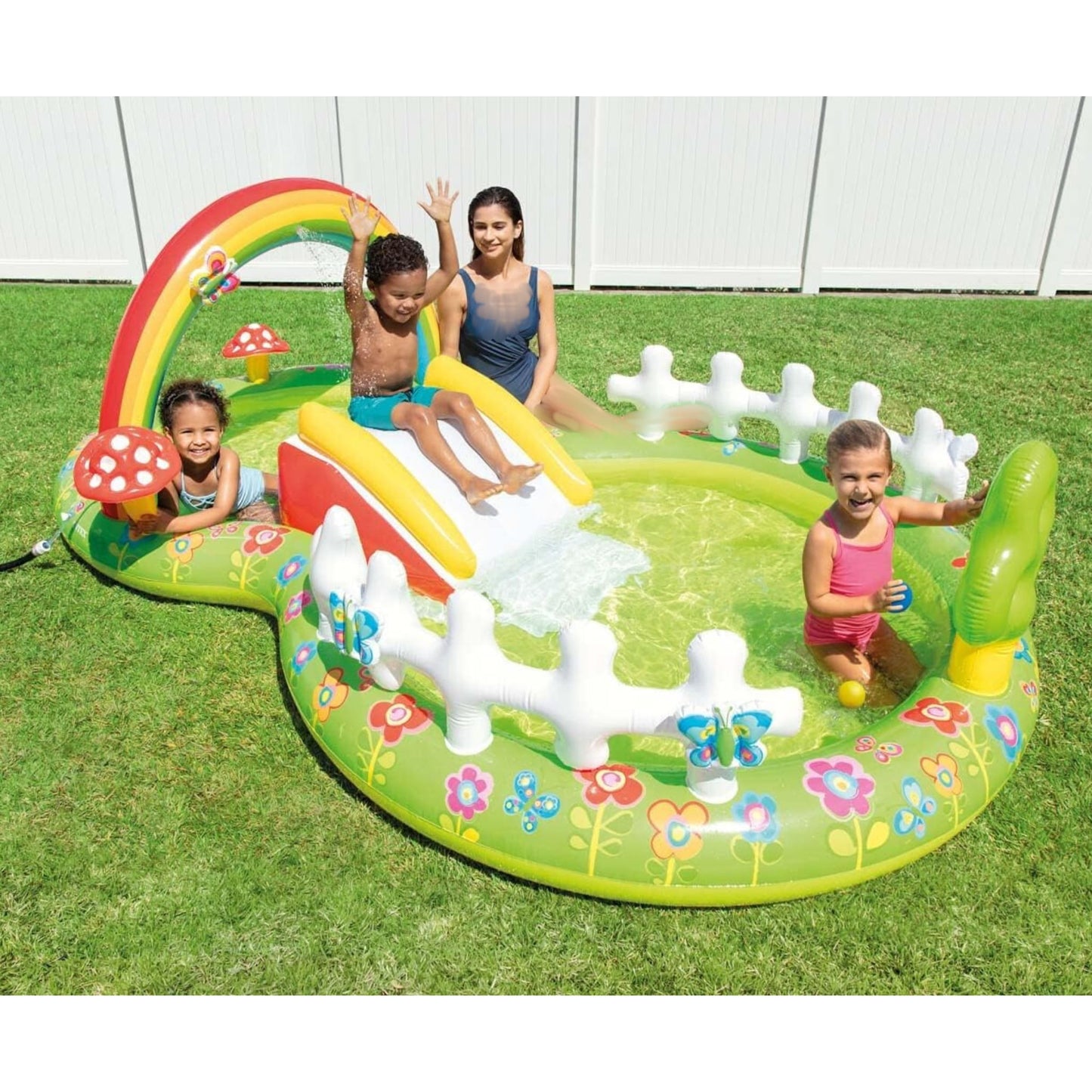 Intex My Garden Play Center — Inflatable Kids Water Play Pool 290 x 180 x 104 cm