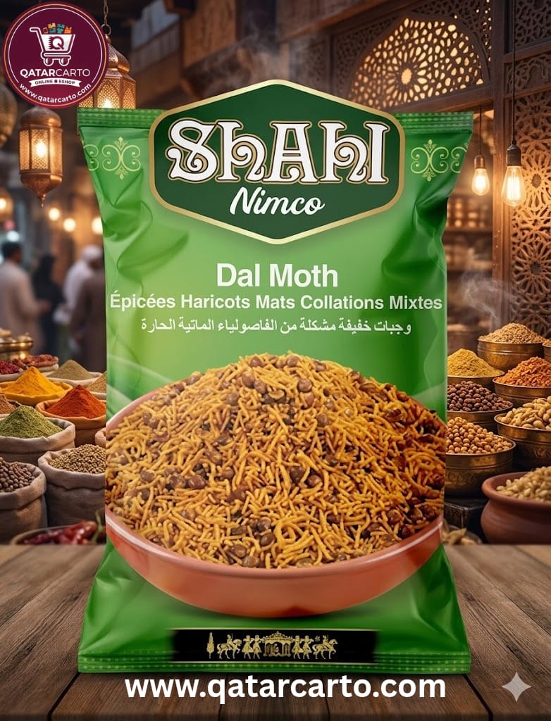 Shahi Nimco Dal Moth – Spicy Crunchy Mixed Lentils & Sev Snack for Tea Time