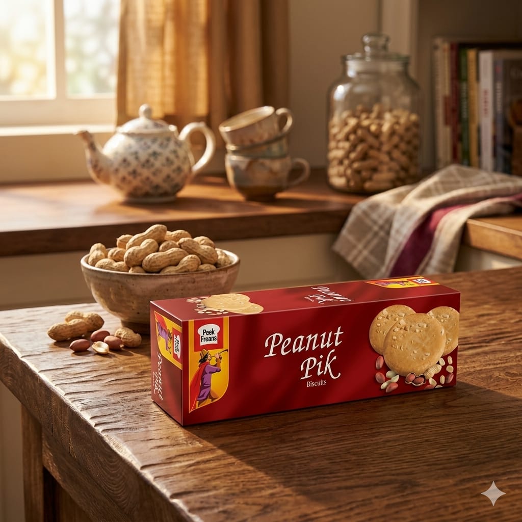 Peanut Pik Biscuits – Crispy Peanut Flavor Cookies
