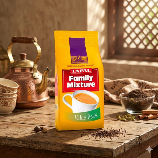 Tapal Family Mixture Tea Value Pack – Premium Black Tea Pouch 900g