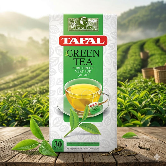 Tapal Pure Green Tea – Premium Pure Green Tea | 30 Tea Bags
