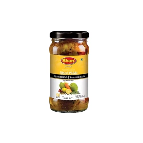 Shan Mixed Pickle 300g – Traditional Spicy Mixed Vegetable Pickle