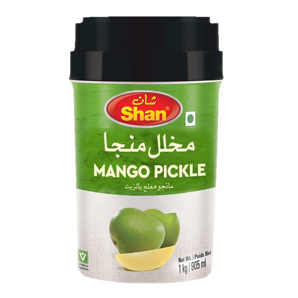 Shan Mango Pickle in Oil 1kg – Authentic Spicy Mango Achar with Traditional South Asian Flavor