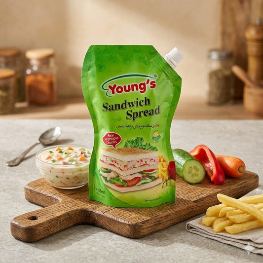 Young’s Creamy Sandwich Spread 500ml | Smooth & Rich Flavorful Spread for Sandwiches