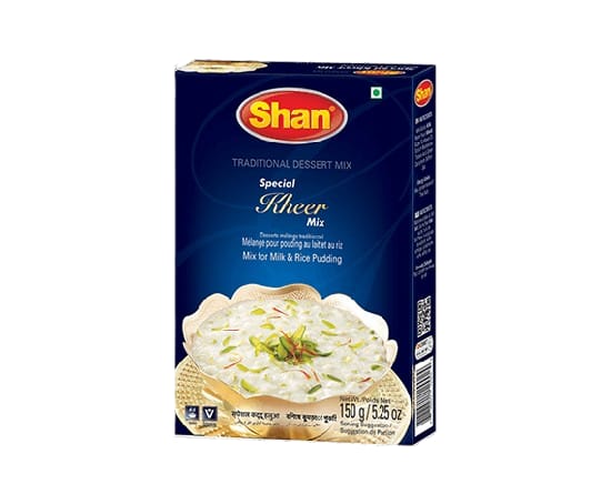 Shan Special Kheer Mix 150g – Instant Rice Pudding Dessert Mix for Rich & Creamy Kheer