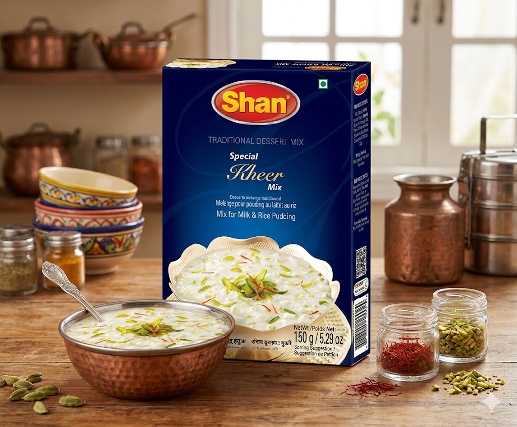 Shan Special Kheer Mix 150g – Instant Rice Pudding Dessert Mix for Rich & Creamy Kheer