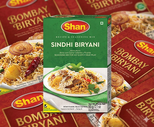 Shan Sindhi Biryani Masala 60g – Authentic Spicy Biryani Spice Mix for Traditional Sindhi Flavor