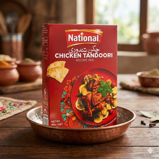 National Chicken Tandoori Masala 50gm – Authentic BBQ & Tandoori Spice Mix