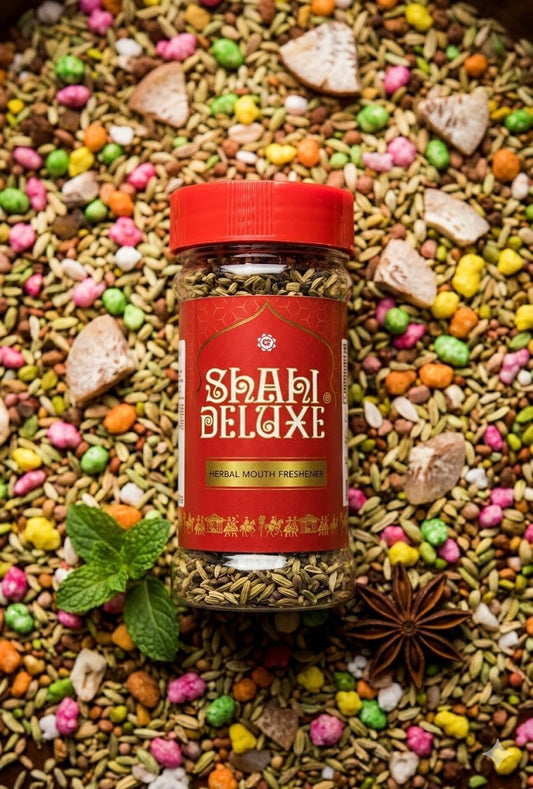 Shahi Deluxe Herbal Mouth Freshener Bottle – Premium Fennel & Herb Mix