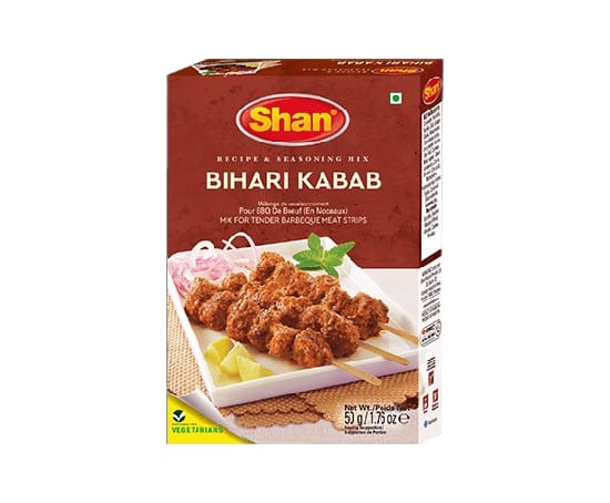 Shan Behari Masala 50g – Authentic BBQ Spice Mix for Traditional Behari Kebab