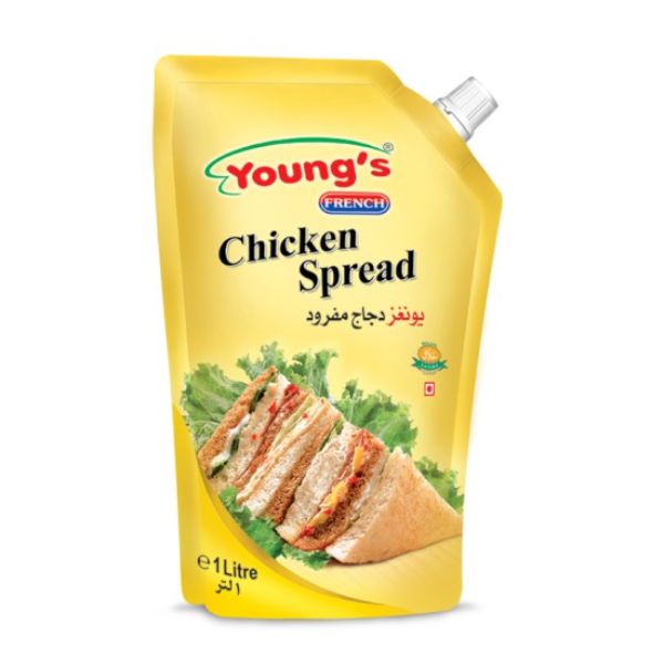 Young’s Chicken Spread 1 Litre – Creamy Sandwich & Burger Chicken Spread
