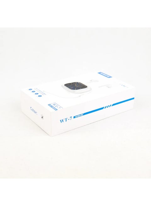 WT-7 TWS Wireless Earbuds with ANC ENC LCD Touch Screen & HiFi Stereo Sound