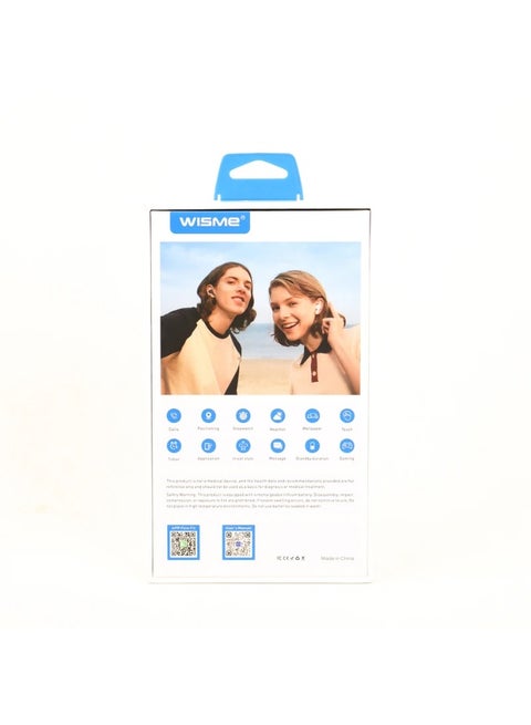 WT-7 TWS Wireless Earbuds with ANC ENC LCD Touch Screen & HiFi Stereo Sound