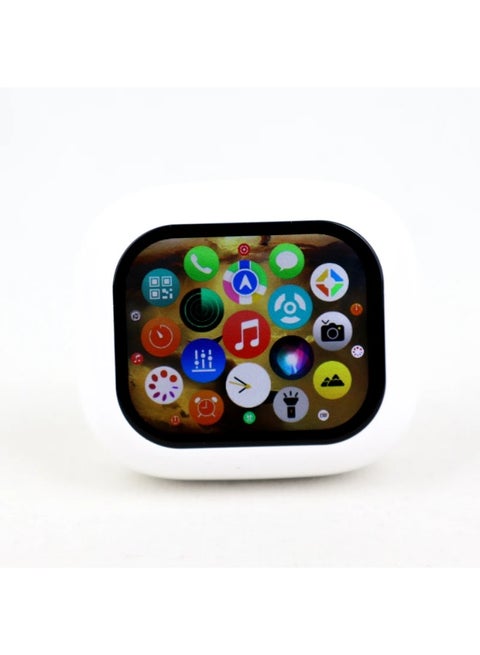 WT-7 TWS Wireless Earbuds with ANC ENC LCD Touch Screen & HiFi Stereo Sound