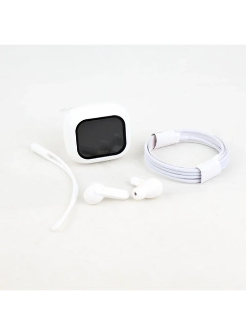 WT-7 TWS Wireless Earbuds with ANC ENC LCD Touch Screen & HiFi Stereo Sound
