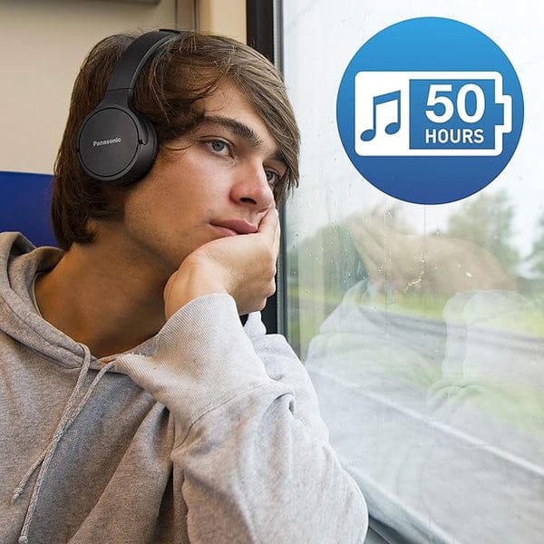 Panasonic RB-HF420BE-K Wireless Bluetooth On-Ear Headphones