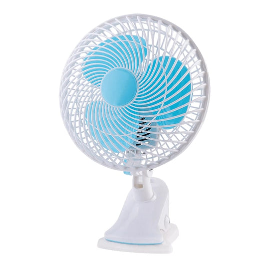JIHAM 8-Inch Table & Clip Fan – Portable Silent Cooling Fan