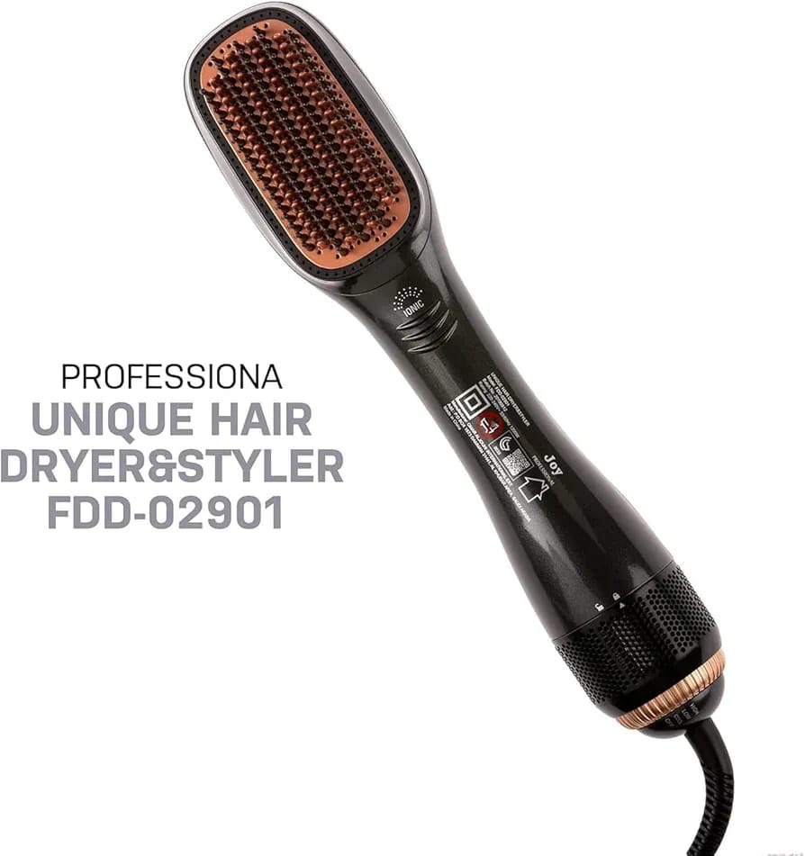 Joy Professional 2 in 1 Hair Styling Brush Unique Hair Dryer and Styler