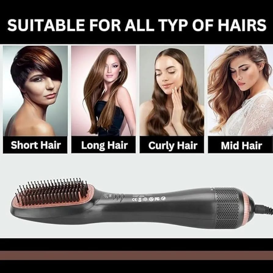 Joy Professional 2 in 1 Hair Styling Brush Unique Hair Dryer and Styler