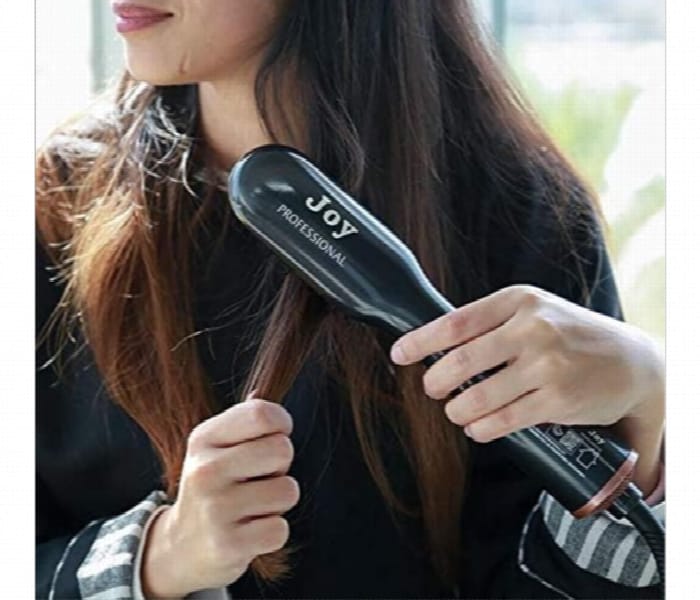 Joy 3-in-1 Professional Hair Styling Brush – Straighten, Curl & Volumize Hot Air Styler