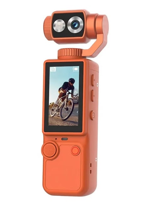 AirTab Pocket 4 Ultra HD 4K Handheld Vlogging Camera with Gimbal Stabilization & IPS Display