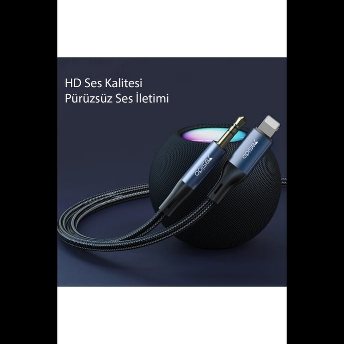 Lightning to 3.5mm AUX Audio Cable for iPhone & iPad – Hi-Fi Stereo Audio Adapter for Car, Speakers & Headphones
