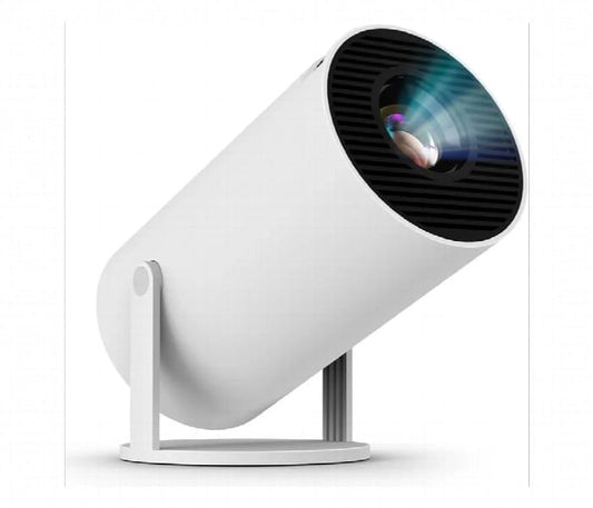 HT5 Mini Smart Projector with 5G WiFi & Bluetooth – Native HD Support, 4K Compatible Portable Home Theater