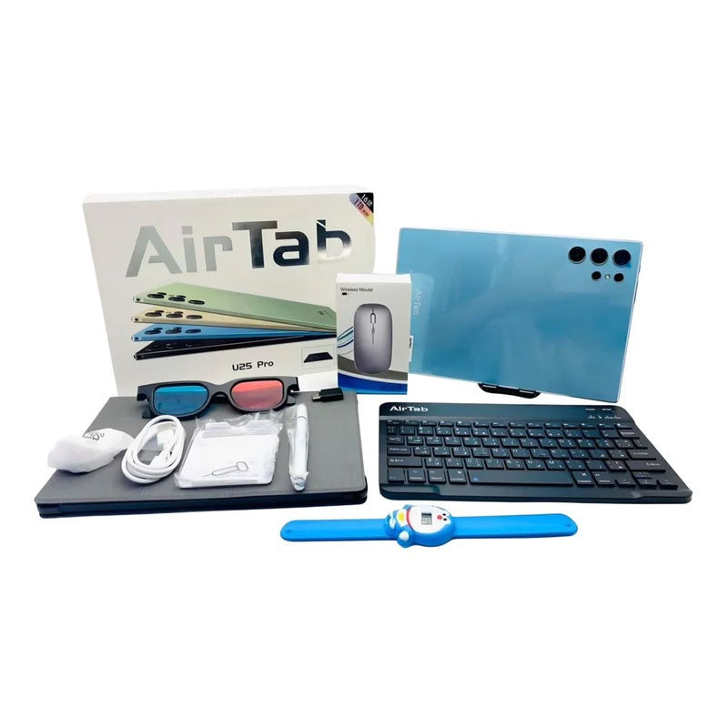 AirTab U25 Pro Tablet 11-Inch – 1TB Storage, Keyboard & Wireless Mouse Included