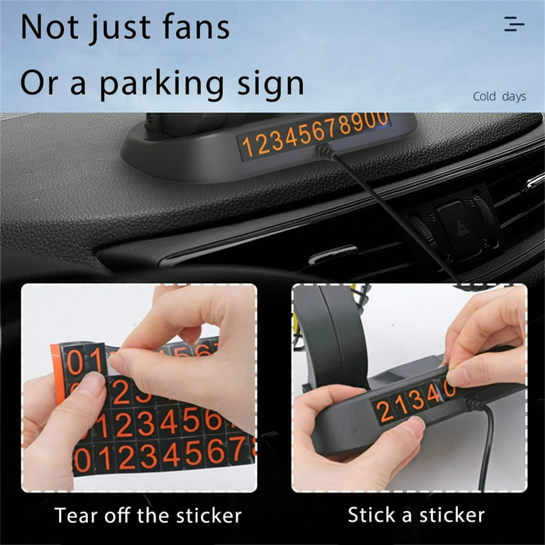 Double-Headed Vehicle Fan 12V – 360° Rotating Dual-Speed Car Cooling Fan