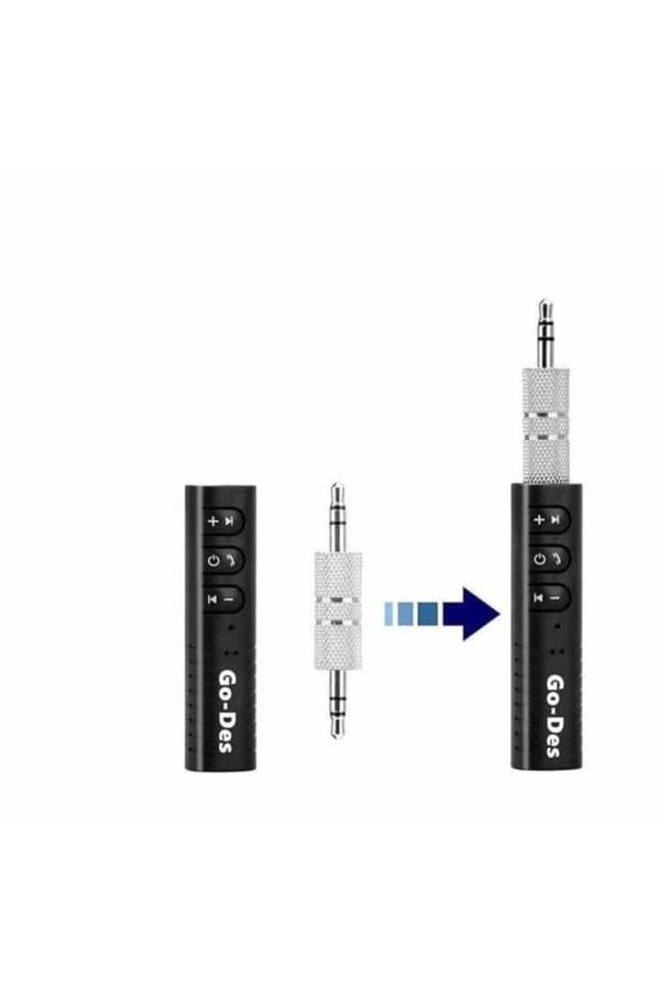 Go-Des GD-BT104 Bluetooth 5.3 Audio Receiver 3.5mm AUX Wireless Music Adapter for Car & Home Speakers