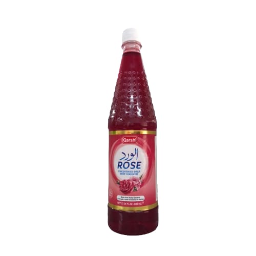 Qarshi Rose Syrup | Premium Rose Flavored Herbal Drink Concentrate