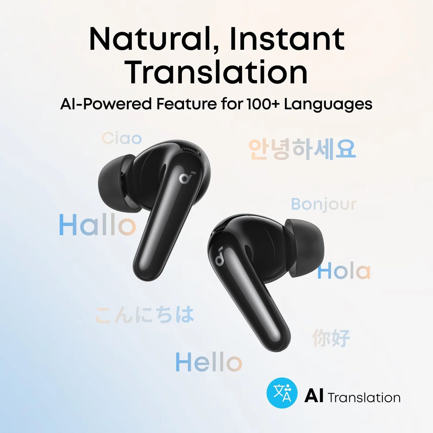 Soundcore R60i NC True Wireless Earbuds with Adaptive ANC, Bluetooth 5.4 & Long Battery Life