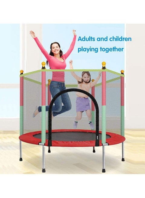 Premium Outdoor Trampoline with Safety Net & Ladder – Heavy Duty Kids & Adults Garden Trampoline